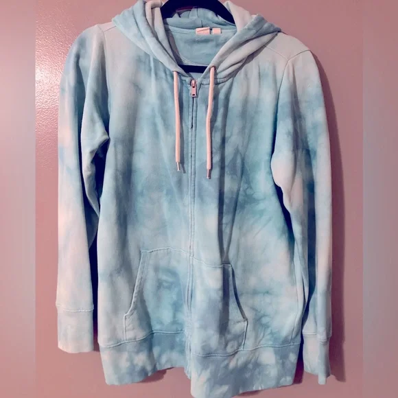 GAP Tops Gap Tie Dye Hooded Zip Up Sweatshirt Poshmark
